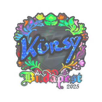 Sticker | Kursy (Holo) | Budapest 2025 CS2 skin