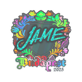 Sticker | Jame (Holo) | Budapest 2025 CS2 skin