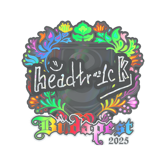 Sticker | headtr1ck (Holo) | Budapest 2025 CS2 skin