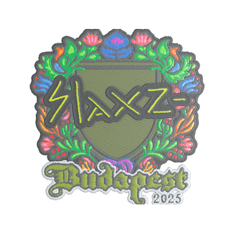 Sticker | slaxz- (Embroidered) | Budapest 2025 CS2 skin