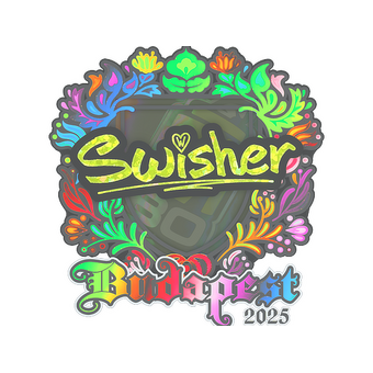 Sticker | Swisher (Holo) | Budapest 2025 CS2 skin