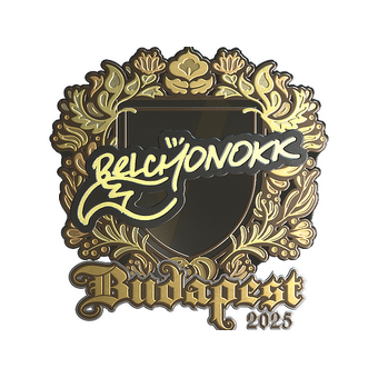 Sticker | BELCHONOKK (Gold) | Budapest 2025 CS2 skin
