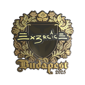 Sticker | Ex3rcice (Gold) | Budapest 2025 CS2 skin