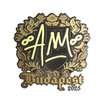 Sticker | AW (Gold) | Budapest 2025 CS2 skin