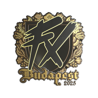 Sticker | Fluxo (Gold) | Budapest 2025 CS2 skin