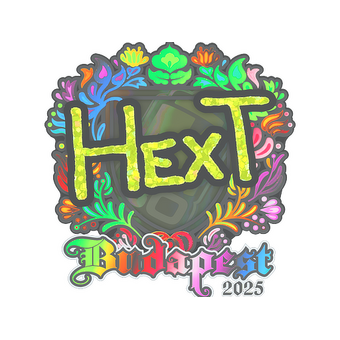 Sticker | HexT (Holo) | Budapest 2025 CS2 skin