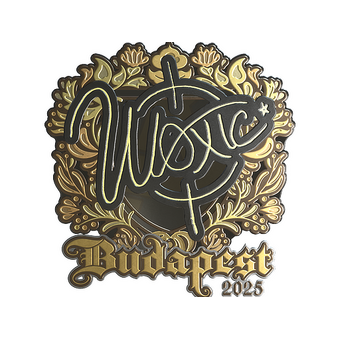 Sticker | woxic (Gold) | Budapest 2025 CS2 skin