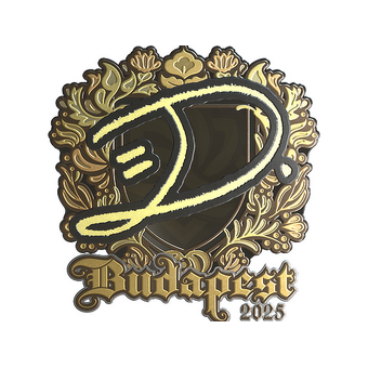 Sticker | dumau (Gold) | Budapest 2025 CS2 skin