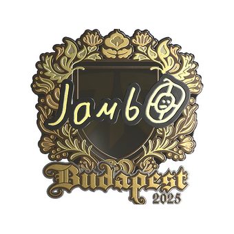 Sticker | jambo (Gold) | Budapest 2025 CS2 skin