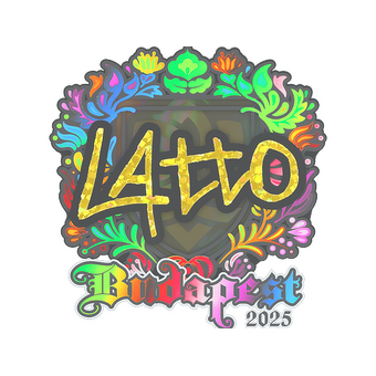 Sticker | latto (Holo) | Budapest 2025 CS2 skin