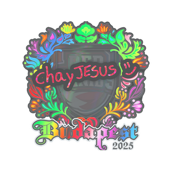 Sticker | chayJESUS (Holo) | Budapest 2025 CS2 skin