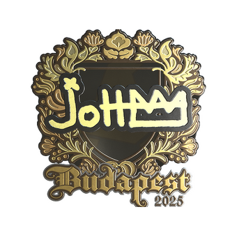 Sticker | jottAAA (Gold) | Budapest 2025 CS2 skin