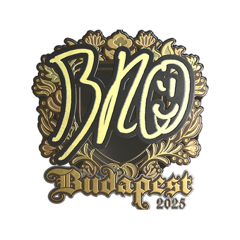 Sticker | br0 (Gold) | Budapest 2025 CS2 skin