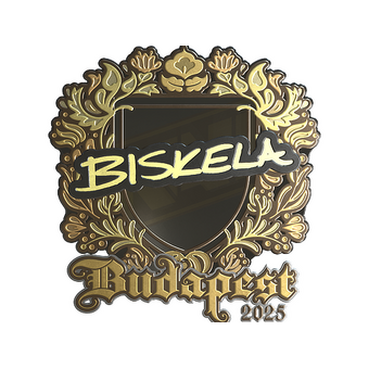 Sticker | Aleksib (Gold) | Budapest 2025 CS2 skin
