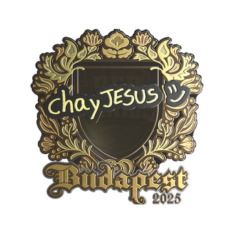 Sticker | chayJESUS (Gold) | Budapest 2025 CS2 skin