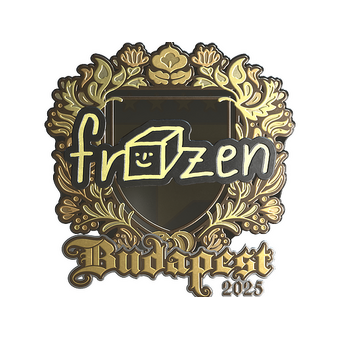 Sticker | frozen (Gold) | Budapest 2025 CS2 skin