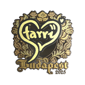 Sticker | Starry (Gold) | Budapest 2025 CS2 skin