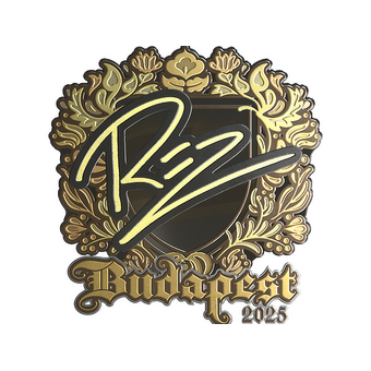 Sticker | REZ (Gold) | Budapest 2025 CS2 skin