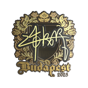 Sticker | z4KR (Gold) | Budapest 2025 CS2 skin