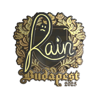 Sticker | rain (Gold) | Budapest 2025 CS2 skin
