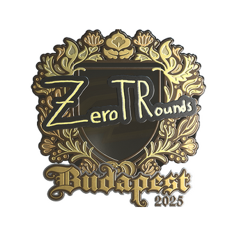 Sticker | ztr (Gold) | Budapest 2025 CS2 skin