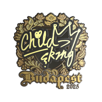Sticker | ChildKing (Gold) | Budapest 2025 CS2 skin