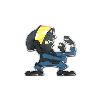 Sticker | Wanna Fight CS2 skin