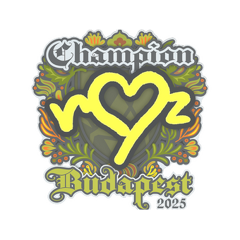 Sticker | ropz (Champion) | Budapest 2025 CS2 skin