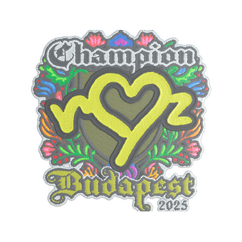Sticker | ropz (Embroidered, Champion) | Budapest 2025 CS2 skin
