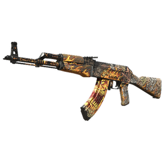 StatTrak™ AK-47 | Searing Rage (Factory New) CS2 skin