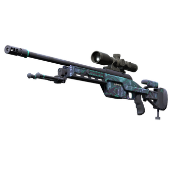 SSG 08 | Mainframe 001 (Minimal Wear) CS2 skin