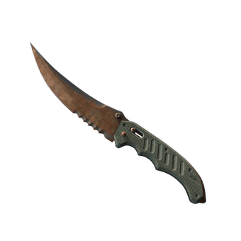★ Flip Knife | Rust Coat (Battle-Scarred) CS2 skin