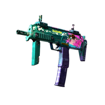 MP7 | Smoking Kills (Battle-Scarred) CS2 skin