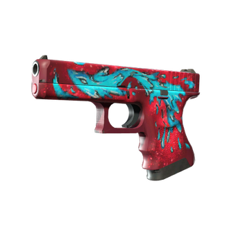 Glock-18 | Water Elemental (Minimal Wear) CS2 skin