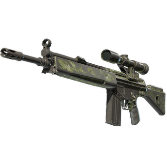 G3SG1 | Green Cell (Battle-Scarred) CS2 skin