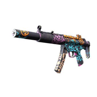 MP5-SD | Neon Squeezer (Field-Tested) CS2 skin