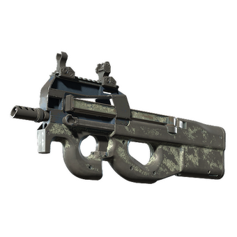 P90 | Blue Tac (Battle-Scarred) CS2 skin