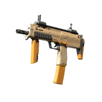 MP7 | Short Ochre (Well-Worn) CS2 skin