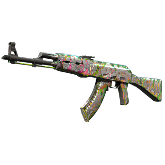 AK-47 | Head Shot (Minimal Wear) CS2 skin
