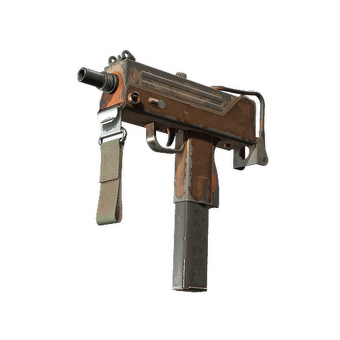 MAC-10 | Bronzer (Battle-Scarred) CS2 skin