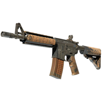 StatTrak™ M4A4 | Poly Mag (Battle-Scarred) CS2 skin
