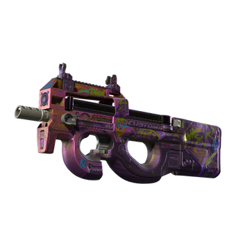 P90 | Neoqueen (Battle-Scarred) CS2 skin