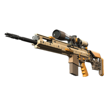 SCAR-20 | Short Ochre (Factory New) CS2 skin