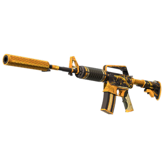 M4A1-S | Golden Coil (Minimal Wear) CS2 skin