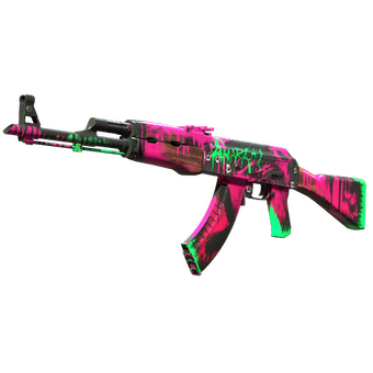 AK-47 | Neon Revolution (Minimal Wear) CS2 skin