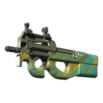 P90 | Mustard Gas (Field-Tested) CS2 skin