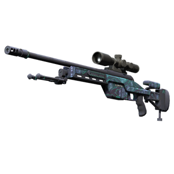 StatTrak™ SSG 08 | Mainframe 001 (Well-Worn) CS2 skin