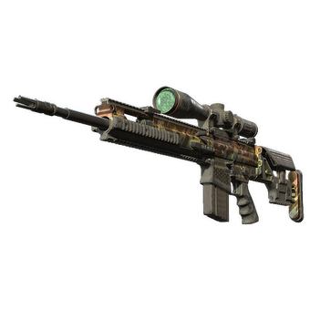 SCAR-20 | Caged (Battle-Scarred) CS2 skin