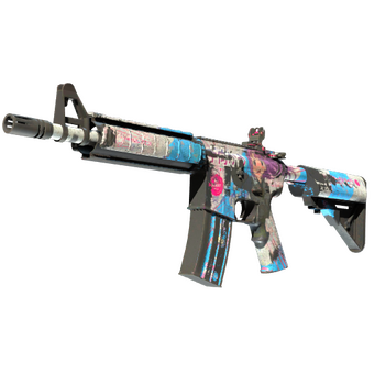 M4A4 | Temukau (Battle-Scarred) CS2 skin