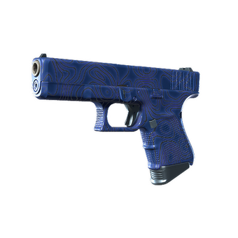Glock-18 | Ocean Topo (Factory New) CS2 skin